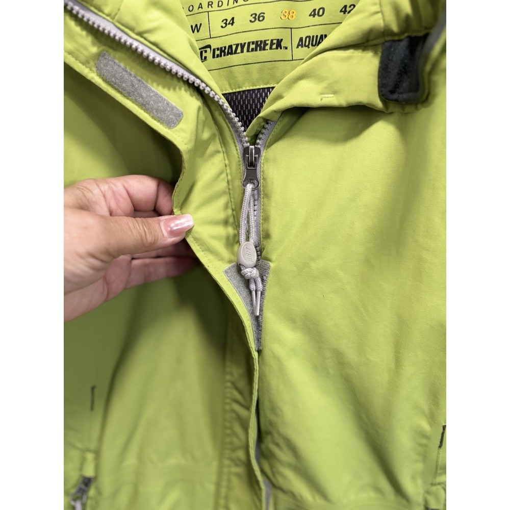 Vintage 90's Crazy Creek Snow Boarding Performance Aquamax Jacket Womens 38 EUC - Picture 2 of 14
